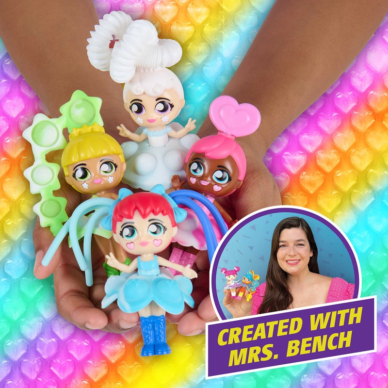 واو وي Fashion Fidgets Dolls - دمية لعبة حسية لتخفيف القلق والتوتر للأطفال - لعبة فيدجيت (إصدار 2023) - Image 4